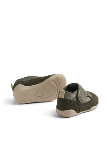 Wheat Hausschuhe "Mulle" in Khaki