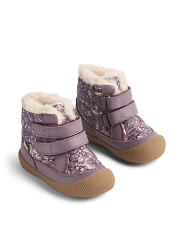 Wheat Leder-Winterboots "Daxi Tex" in Lila