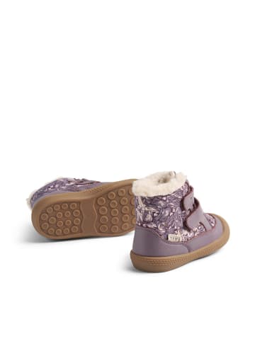 Wheat Leder-Winterboots "Daxi Tex" in Lila