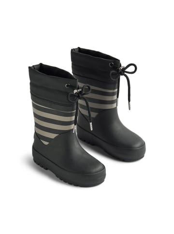 Wheat Gummistiefel in Schwarz
