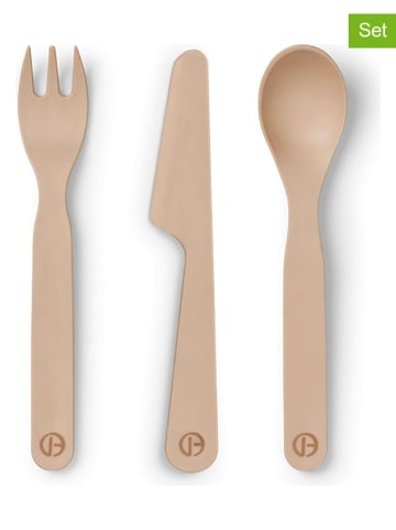 Elodie Details 3tlg. Geschirrset in Beige