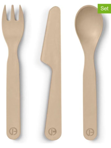 Elodie Details 3tlg. Geschirrset in Beige