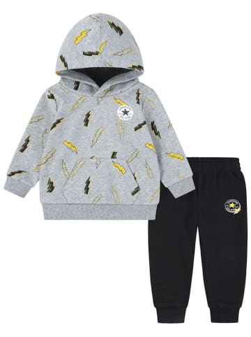 Converse 2tlg. Outfit in Grau/ Schwarz