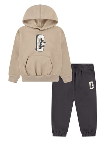 Converse 2tlg. Outfit in Beige/ Anthrazit