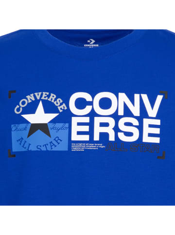 Converse Shirt blauw