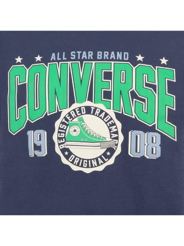 Converse Koszulka w kolorze granatowo-zielonym