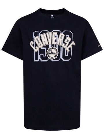 Converse Shirt donkerblauw/wit