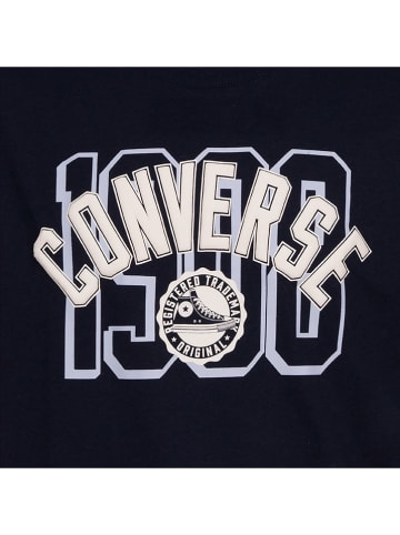 Converse Shirt donkerblauw/wit