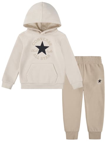 Converse 2-częściowy zestaw w kolorze beżowym