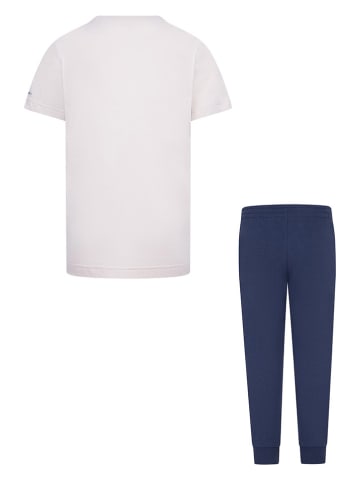 Converse 2-delige outfit wit/donkerblauw
