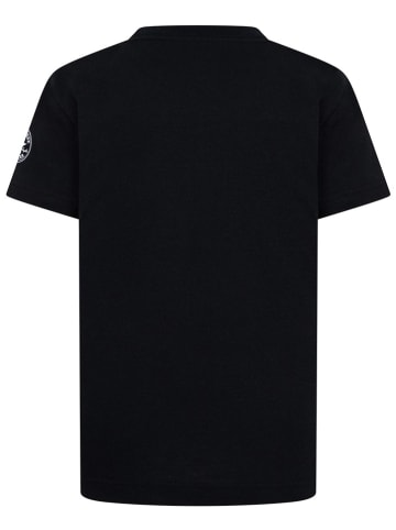 Converse Shirt in Schwarz/ Blau