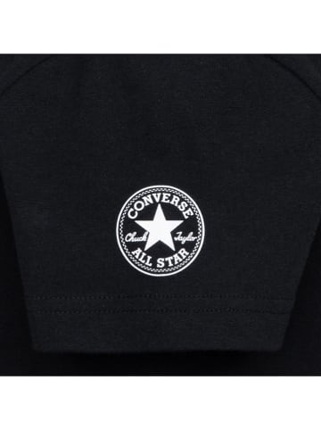 Converse Koszulka w kolorze czarno-niebieskim