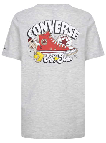 Converse Koszulka w kolorze szarym ze wzorem