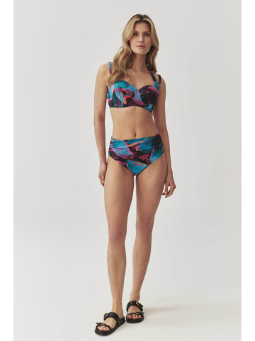 TATUUM Figi bikini w kolorze niebiesko-czarnym