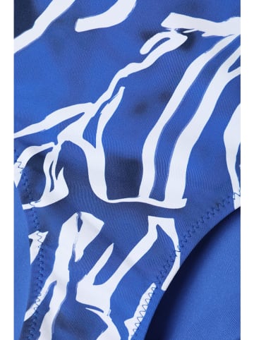 TATUUM Bikini-Hose in Blau/ Weiß