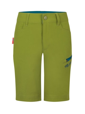 Trollkids Softshellshorts "Haugesund" in Khaki