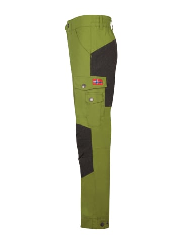 Trollkids Trekkingsbroek "Hammerdalen" kaki/zwart