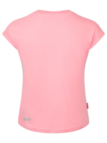 Trollkids Funktionsshirt "Bergen T" in Rosa/ Hellblau