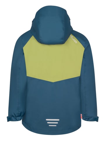 Trollkids Regenjas "Nusfjord" blauw/groen