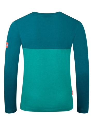 Trollkids Longsleeve "Bergen" in Blau