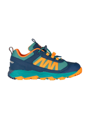 Trollkids Trekkingschuhe "Tronfjell" in Dunkelblau/ Grün/ Orange