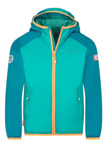 Trollkids Funktionsjacke "Balestrand" in Blau/ Orange