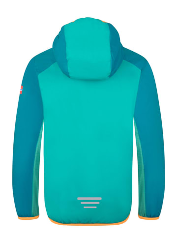 Trollkids Functionele jas "Balestrand" blauw/oranje