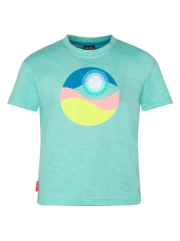 Trollkids Funktionsshirt "Halsafjord T" in Hellblau