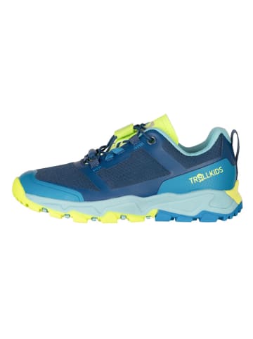 Trollkids Trekkingschuhe "Sandefjord Hiker XT" in Blau/ Grün