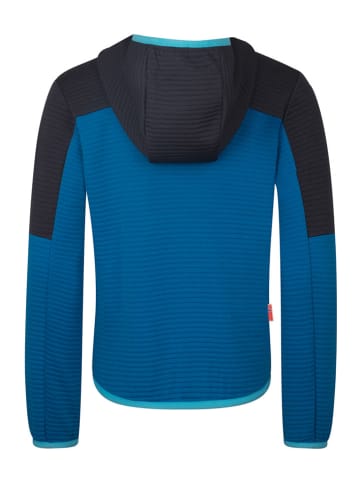 Trollkids Fleece vest "Sogndal" blauw/zwart