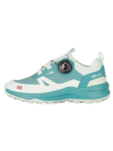 Trollkids Wandelschoenen "Trollfjord" wit/lichtblauw