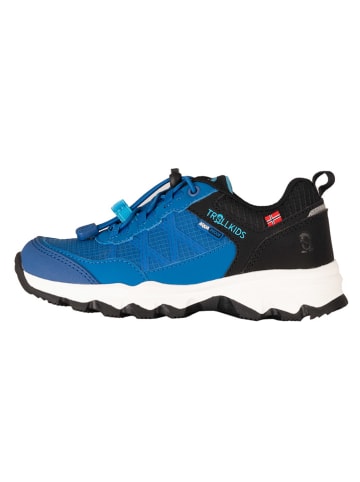 Trollkids Wanderschuhe "Trolltunga" in Blau/ Schwarz