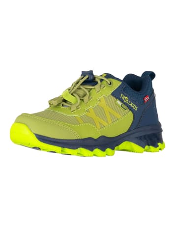 Trollkids Wandelschoenen "Trolltunga" geel/donkerblauw