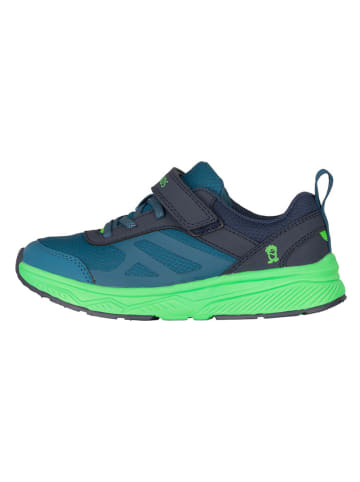 Trollkids Sneakers "Borgund" in Dunkelblau/ Grün