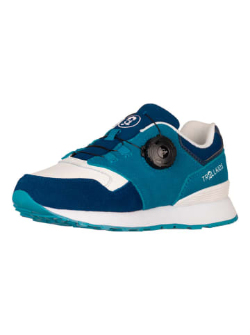 Trollkids Sneakers "Kristiansand" blauw/wit