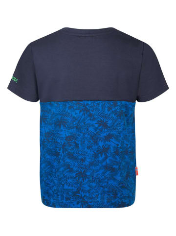 Trollkids Funktionsshirt "Flakstad T" in Dunkelblau
