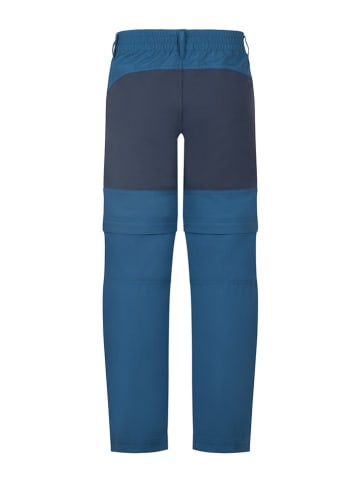 Trollkids Zipp-Off-Trekkinghose "Nordfjord" - Regular fit - in Blau