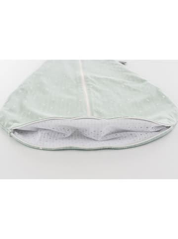 Träumeland Slaapzak "Blätter" turquoise - 1 TOG
