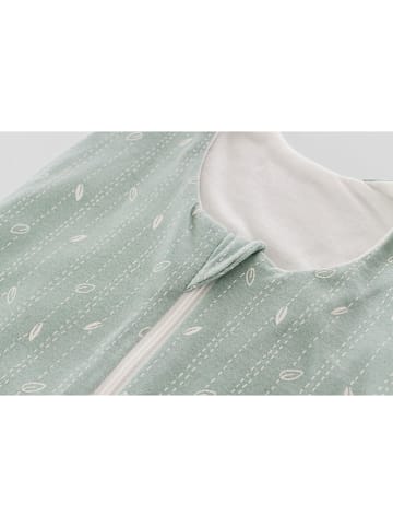Träumeland Slaapzak "Blätter" turquoise - 1 TOG