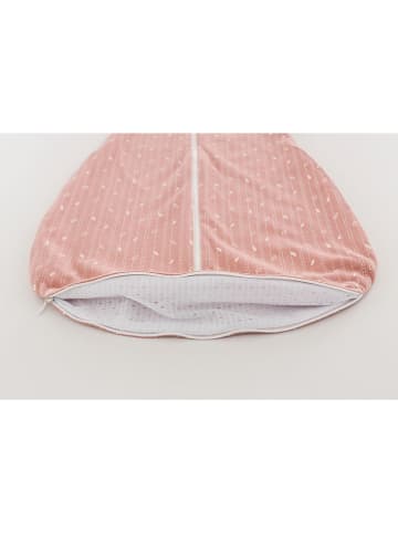 Träumeland Schlafsack "Blätter" in Rosa - 1 TOG