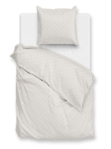 Zo!Home Mako-satijnen beddengoedset "Satinado" crème