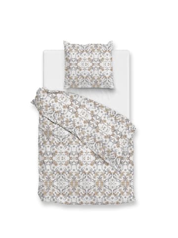 Zo!Home Beddengoedset "Fausto" lichtgrijs/beige