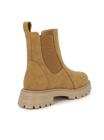 Kimberfeel Chelseaboots "Lise" lichtbruin
