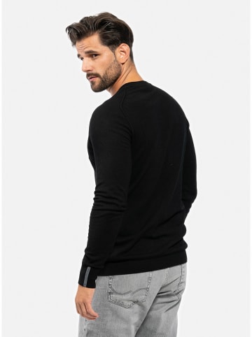 KEY LARGO Pullover "Scooter" in Schwarz