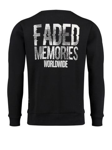 KEY LARGO Sweatshirt "Klfaded" in Schwarz