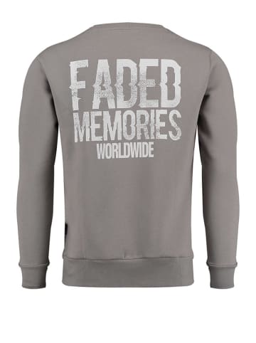 KEY LARGO Sweatshirt "Klfaded" in Grau