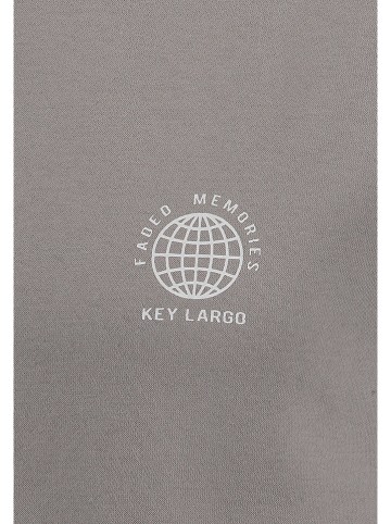 KEY LARGO Sweatshirt "Klfaded" in Grau
