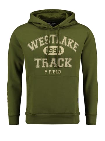 KEY LARGO Hoodie "West lake" in Grün