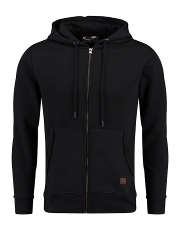 KEY LARGO Sweatjacke "Confidence" in Schwarz