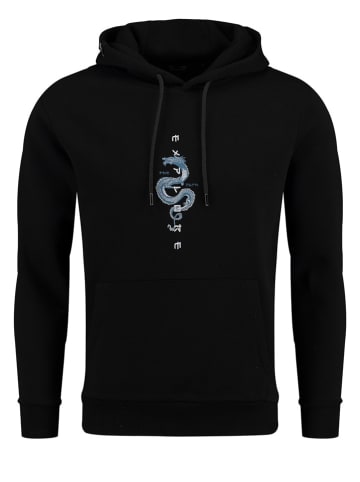 KEY LARGO Hoodie "Distance" in Schwarz